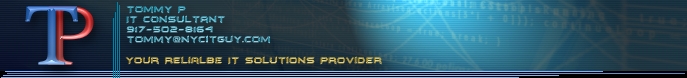 Tomer Pollatchek - NYC IT Support - desktops, laptops, networks, handhelds and more.